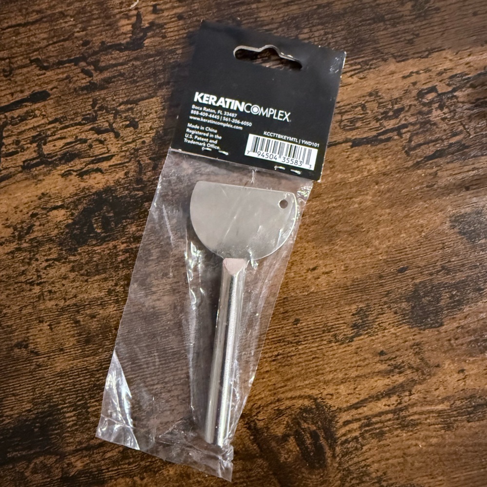 Keratin Complex Metal Tube Key | NIP - Picture 2 of 2